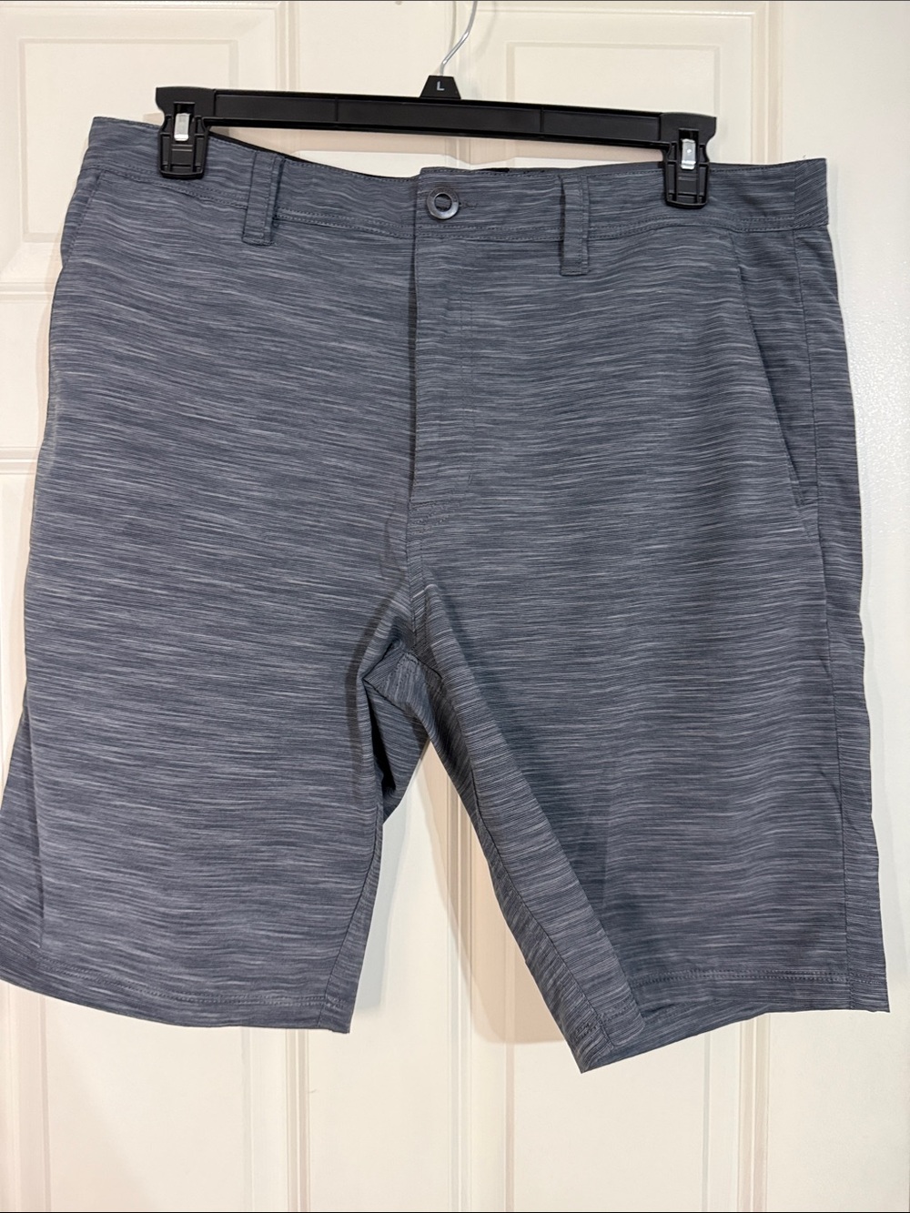 Volcom Men's Shorts Hybrid - Heathered Gray/Charcoal